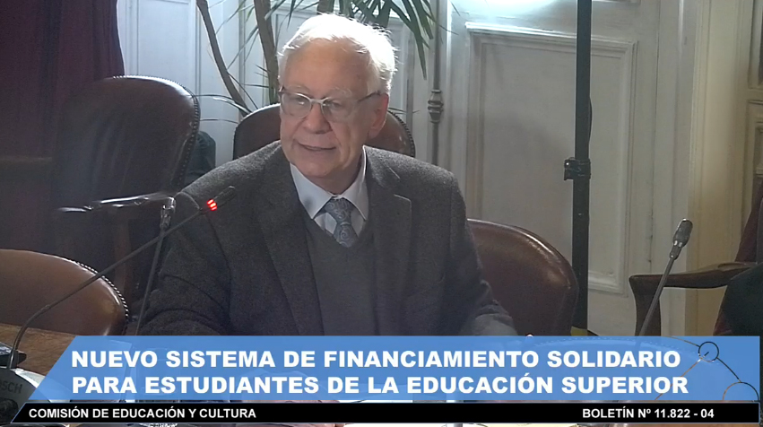 Académico José Joaquín Brunner expuso ante Comisión de Educación del Senado