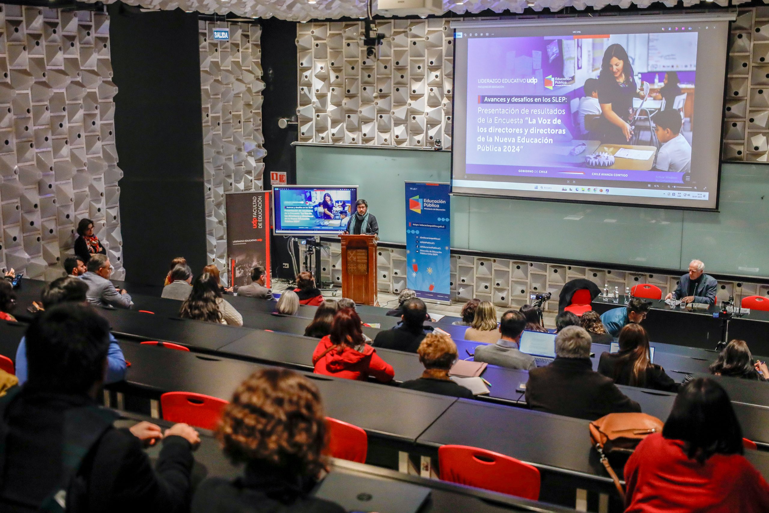 UDP presentó encuesta “La Voz de los directores y directoras de la Nueva Educación Pública 2024”