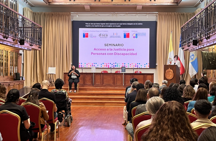 Seminario analizó desafíos del acceso a la justicia en discapacidad