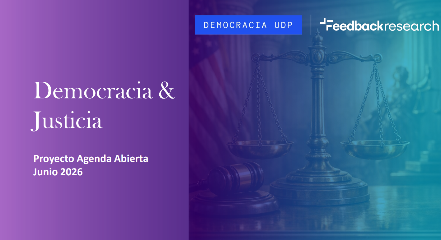 Encuesta Democracia UDP: Democracia & Justicia